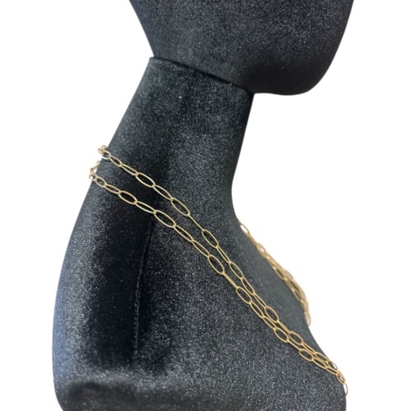 Paperclip Chain Set of 2 Necklaces - Picture 7 of 12